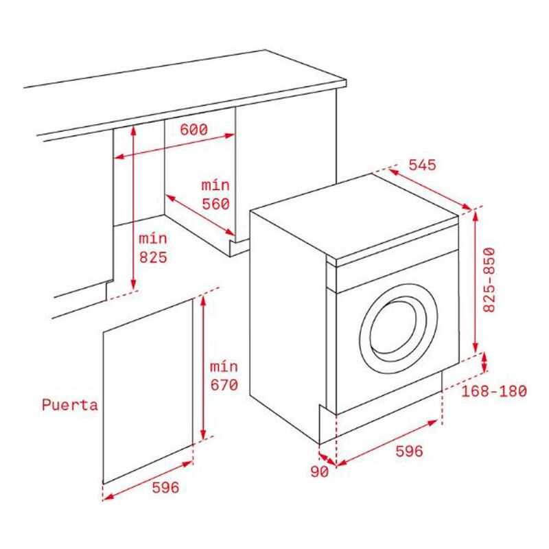 Cemevisa - Lavasecadora 8Kg Teka LSI51481EU