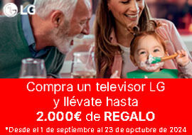 TV Cashback LG hasta 1.000 