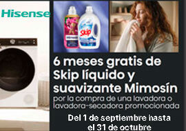 Hisense regalo detergente 6 meses skip