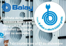 balay cashback consumo electrico lavadoras