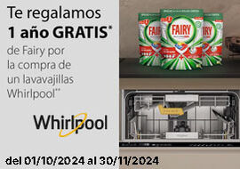 Whirlpool regalo 1 año fairy